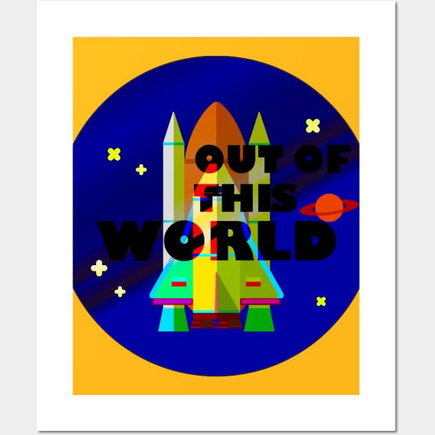 Out of this world Wall Art by xxtinastudio